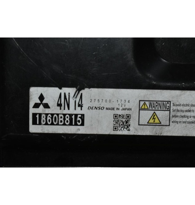Εγκέφαλος Mitsubishi Asx Οutlander II (4N14) 2010-2018 DENSO 1860B815 275700-1734 (Μικρό Χτύπημα)