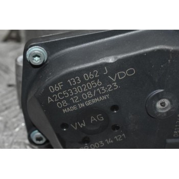Πεταλούδα Γκαζιού Skoda Octavia - A3 - TT - Passat - Altea - Leon - Toledo 2.0 TFSI 200PS BWA 2004-2010 VDO 06F133062J A2C53302056 (Σπάσιμο Στο Φις)