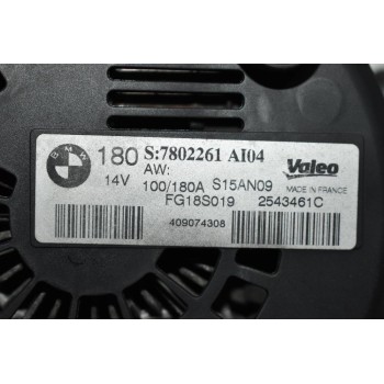 Δυναμό Bmw 1 116d N47D20A 7802261 180A N47D20A 2008-2015