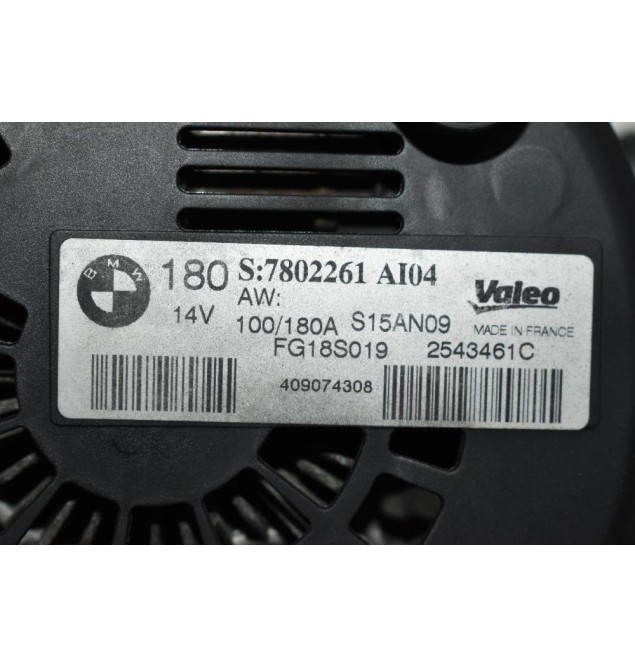 Δυναμό Bmw 1 116d N47D20A 7802261 180A N47D20A 2008-2015