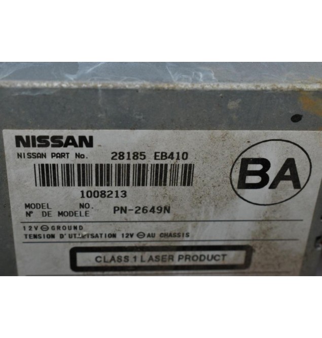 Ράδιο-CD Nissan Navara D40/Pathfinder 2005-2012 28185-EB410