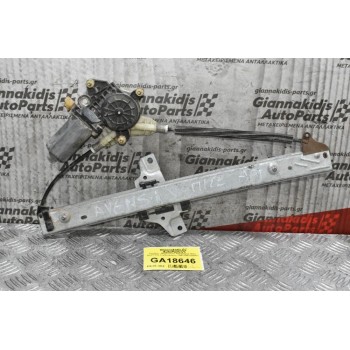 Γρύλλος - Μηχανισμός Παραθύρου Πίσω Αριστερός Toyota Avensis 1997-2003 (2pins)