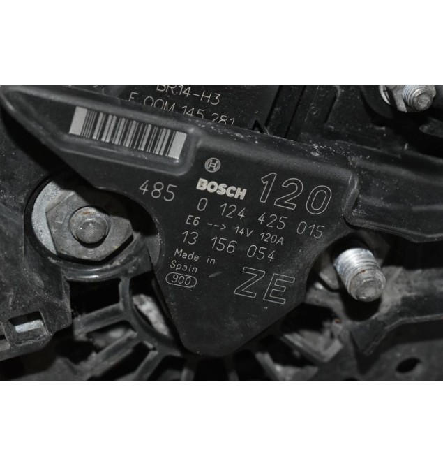 Δυναμό Opel Astra H 2.0 Z20LEL 2005-2009 BOSCH 13156054 0124425015 120A