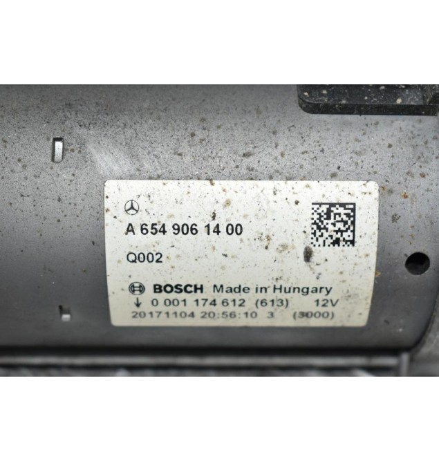 Μίζα Mercedes-Benz E220 d 2.0 W213 654920 2016-2022 BOSCH A6549061400 0001174612 (613)