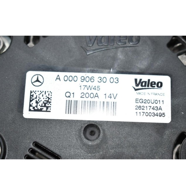 Δυναμό Mercedes-Benz E220 d 2.0 W213 654920 2016-2022 A0009063003 200A