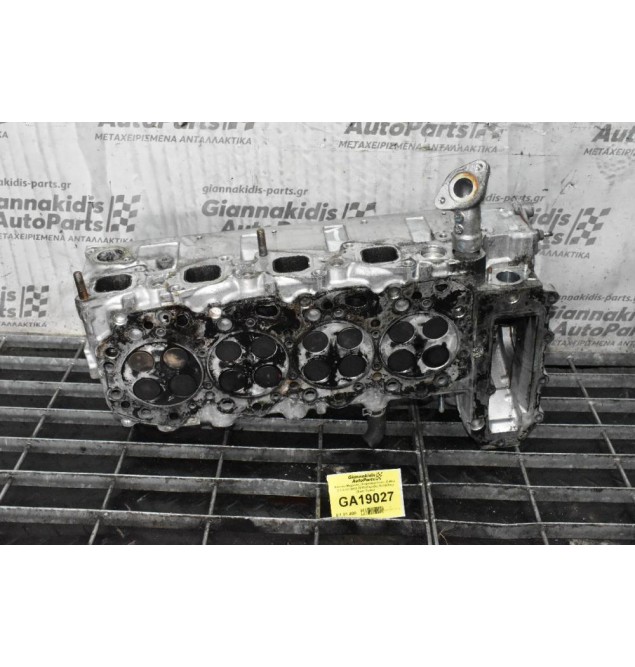 Καπάκι Μηχανής (Κεφαλάρι) Isuzu D-Max 2.5 4JK1 2012-2018 (Στραβές Βαλβίδες) (Twin Turbo)