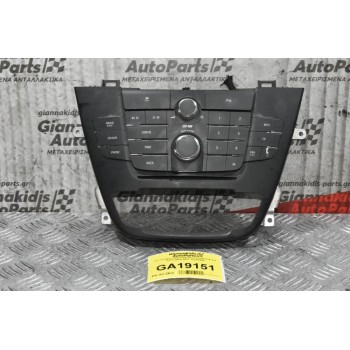 Χειριστήριο Ράδιο-CD Opel Insignia A 2.0 CDTI 2008-2017 13321292 (Μικρή Φθορά)
