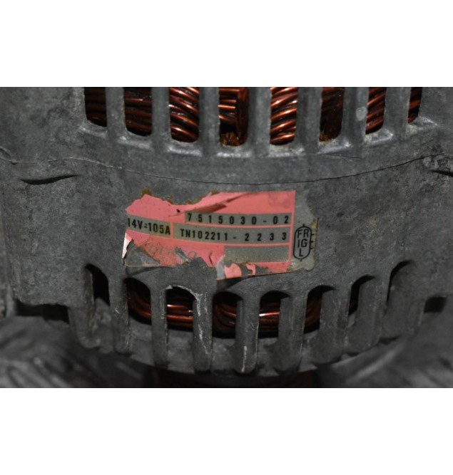 Δυναμό Mini Cooper S R56 1.6 W11B16AA 2001-2006 7515030-02 105A (Σπασμένη Τροχαλία)