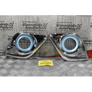 Σετ Κάλυμμα Φανών Ομίχλης Toyota Hilux/Revo 2016-2020 (Καινούργια,Led Ημερας)