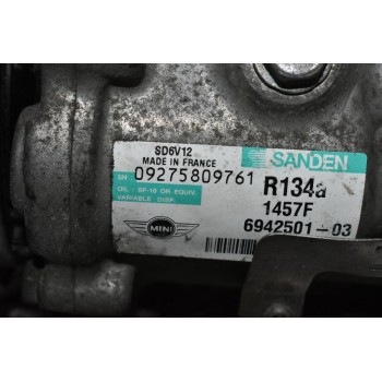 Κομπρεσέρ Aircondition Mini Cooper R56 N12E16AA 2006-2011 SANDEN 6942501-03 1457F