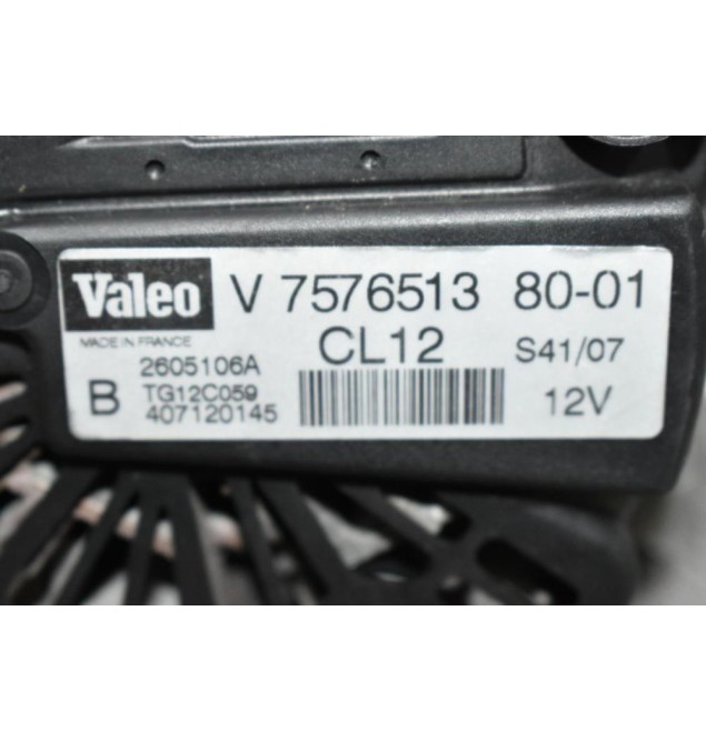 Δυναμό Mini Cooper R56 1.6 N12B16AA 2006-2011 VALEO V7576513 80-01 106A