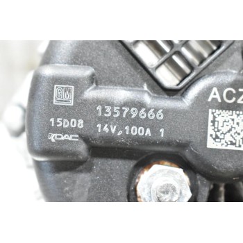 Δυναμό Opel Astra J 1.6 A16LET 2009-2015 13579666 100A