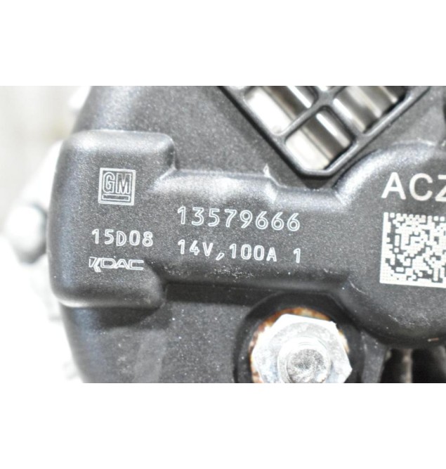 Δυναμό Opel Astra J 1.6 A16LET 2009-2015 13579666 100A