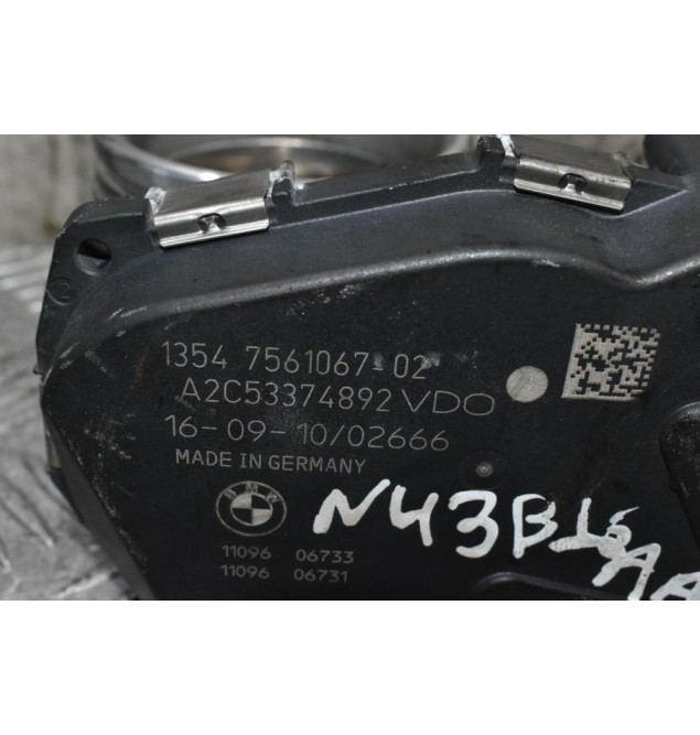 Πεταλούδα Γκαζιού Bmw 3 E87 E90 N43B20AA 2005-2010 A2C53374892 7561067-02