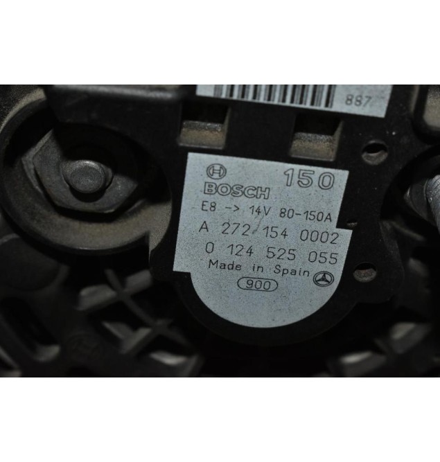 Δυναμό Mercedes-Benz CLS C219 W219 C218 272964 2003-2011 BOSCH Α2721540002 0124525055 150A