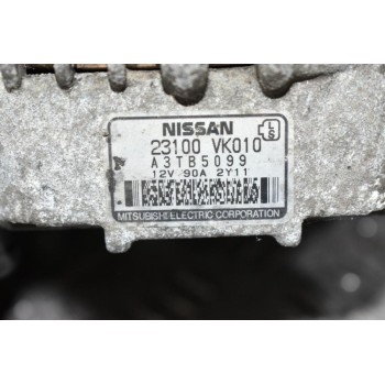 Δυναμό Nissan Navara D22 YD25 133PS 2001-2005 23100-VK010 90A