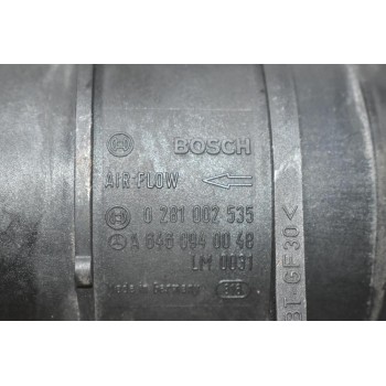 Μετρητής Μάζας Αέρα MAF Mercedes-Benz E220 2.2 CDI W211 646961 2002-2009 BOSCH A6460940048 0281002535