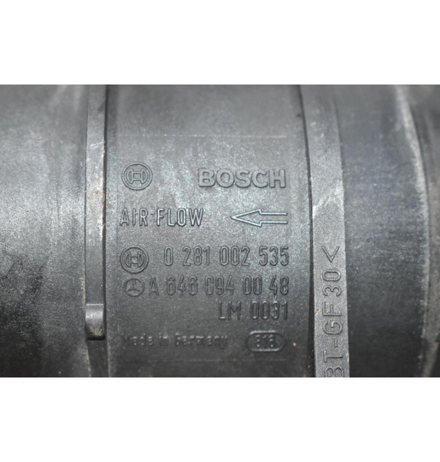Μετρητής Μάζας Αέρα MAF Mercedes-Benz E220 2.2 CDI W211 646961 2002-2009 BOSCH A6460940048 0281002535