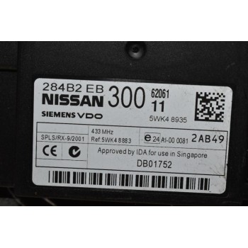 Πλακέτα Ανεσης Nissan Navara D40 2005-2010 Siemens 284B2-EB300 5WK48935
