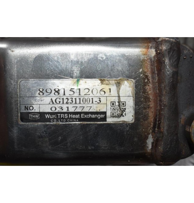 Ψυγείο EGR Isuzu D-Max 2.5 4JK1 Twin Turbo 2012-2018 8981512061