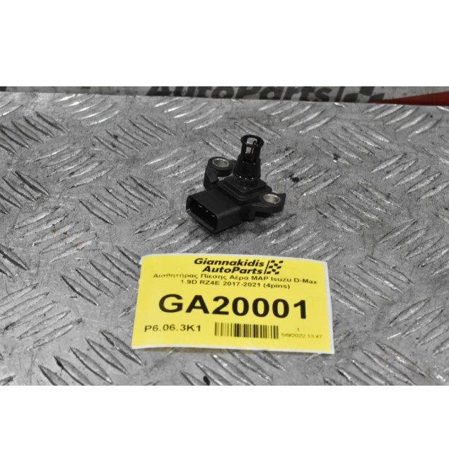 Αισθητήρας Πίεσης Αέρα MAP Isuzu D-Max 1.9D RZ4E 2017-2021 (4pins)