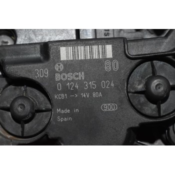 Δυναμό Toyota Avensis / Corolla 1.6 3ZZ 2001-2007 80A BOSCH 0124315024