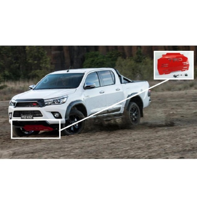 Ποδιά Μηχανης TRD Toyota Hilux/Revo 2016-2022 (Eνισχυμένη)
