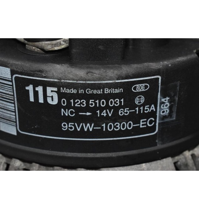 Δυναμό Ford Galaxy 2.3cc E5SA 1998-2005 BOSCH 95VW-10300-EC 0123510031 115A