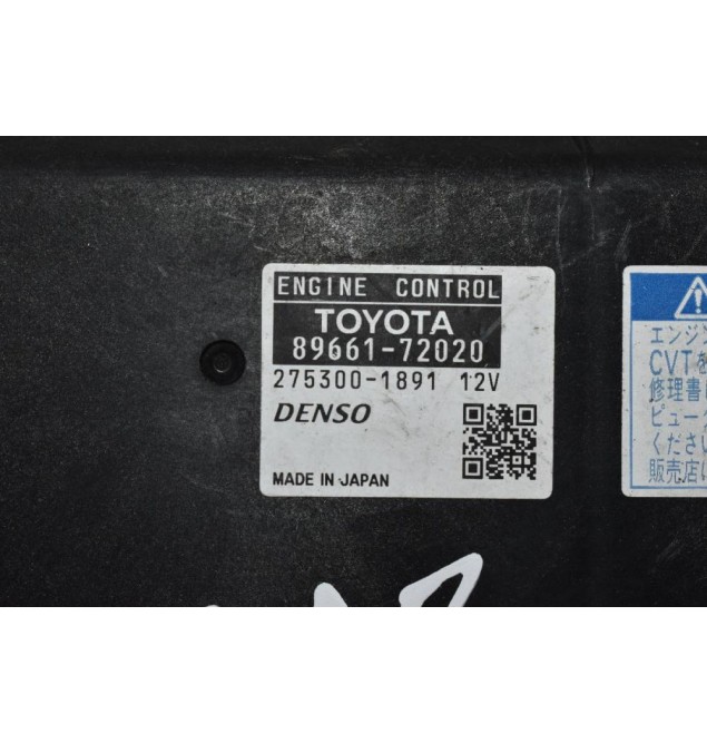 Εγκέφαλος Toyota RAV 4 2.2 2AZ 2005-2012 DENSO 89661-72020 275300-1891