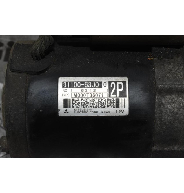 Μίζα Opel Agila 1.3 M16A M13A M15A 2006-2014 (Γνήσια) 31100-63J00 M000T36071 (Suzuki Swift SX4 Jimny Liana Wagon R+ Ignis Fiat Sedici)