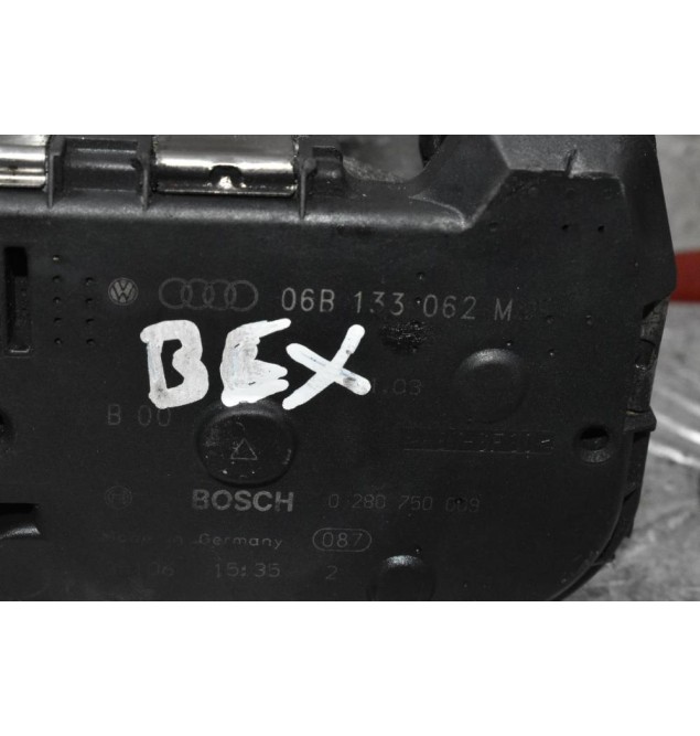 Πεταλούδα Γκαζιού Audi A4 1.8T BFB 2001-2007 BOSCH 06B133062M 0280750009