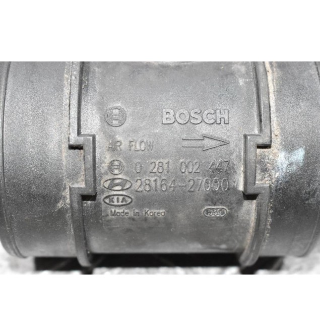 Μετρητής Μάζας Αέρα MAF Hyundai Santa Fe 2.0 D4EA 2001-2009 0281002447 28164-27000 (5pins)