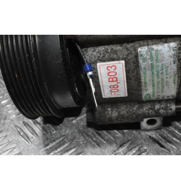 Κομπρεσέρ Aircondition - A/C Κλιματισμός Hyundai Tucson 2003-2010 MAXDA-01 F08 B03 D4EA (Σπάσιμο Στο Φις)