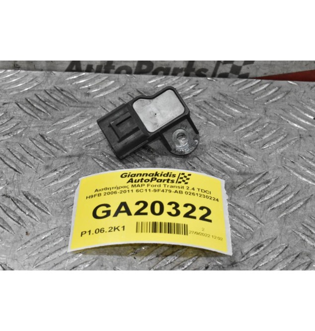 Αισθητήρας MAP Ford Transit 2.4 TDCI H9FB 2006-2011 6C11-9F479-AB 0261230224 (4pins)
