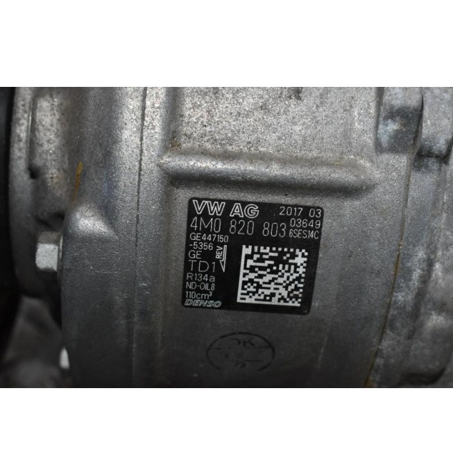 Κομπρεσέρ Aircondition - A/C Audi 2.0 CYR TFSI Q7 Q5 A6 A5 A4 2017-2020 DENSO 4M0820803 (Σπάσιμο Στην Τροχαλία)