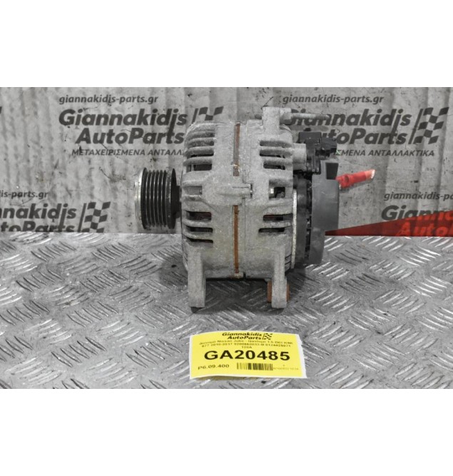 Δυναμό Nissan Juke - Qashqai 1.5 DCI K9K 677 2010-2017 8200660033-B 0124425071 120A