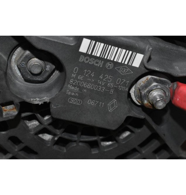 Δυναμό Nissan Juke - Qashqai 1.5 DCI K9K 677 2010-2017 8200660033-B 0124425071 120A