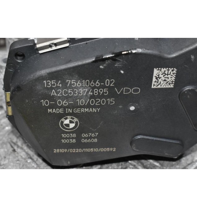 Πεταλούδα Γκαζιού Bmw 3 E87 E90 N43B20AA 2005-2010 A2C53374895 7561066-02