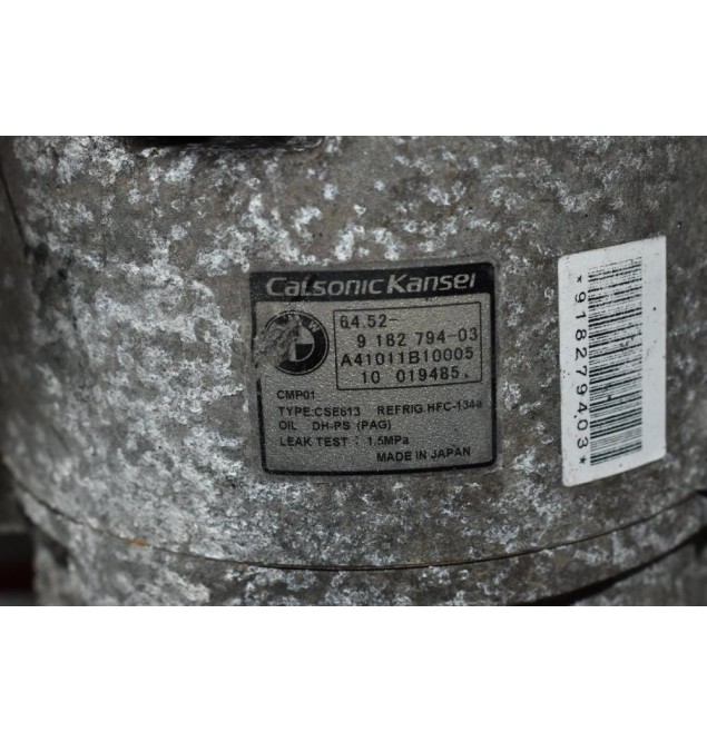 Κομπρεσέρ Aircondition - A/C Bmw E90 320 143ps N43B20A 2005-2010 9182794-03