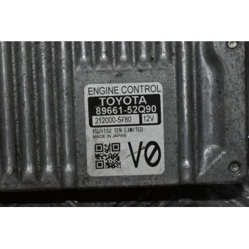 Εγκέφαλος Κινητήρα Toyota Auris 1NR FUJITSU 89661-52Q90 212000-5780