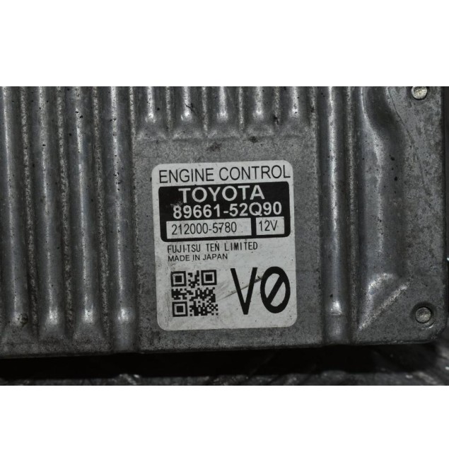 Εγκέφαλος Κινητήρα Toyota Auris 1NR FUJITSU 89661-52Q90 212000-5780