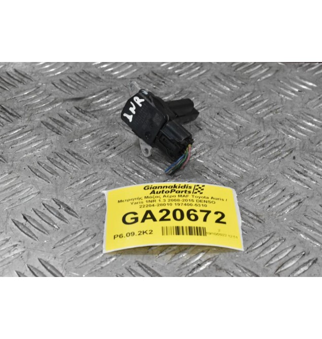 Μετρητής Μάζας Αέρα MAF Toyota Auris / Yaris 1NR 1.3 2008-2015 DENSO 22204-28010 197400-5310