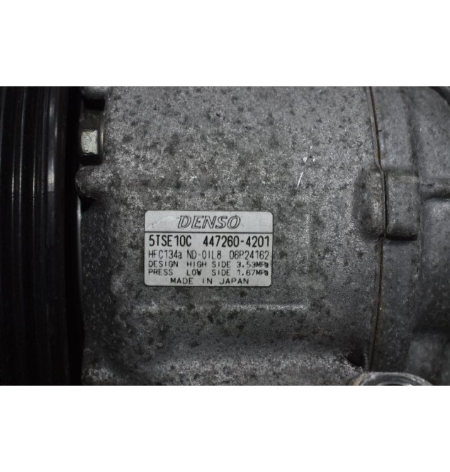 Κομπρεσέρ Aircondition Toyota Auris / Yaris 1NR 1.3 2008-2015 DENSO 447260-4201 5TSE10C