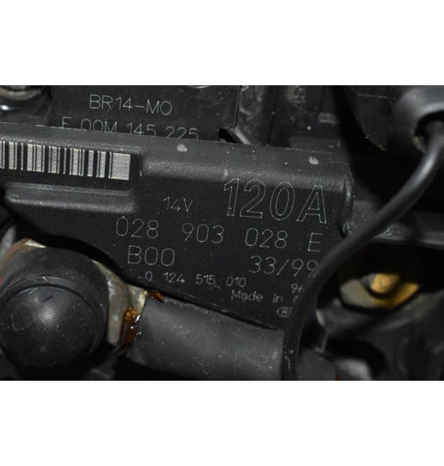 Δυναμό Audi TT 1.8 T APX 1998-2006 028903028E 0124515010 120A (Σπασμένο Φίς)