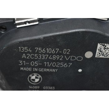 Πεταλούδα Γκαζιού Bmw 3 E87 E90 N43B20AA 2005-2010 A2C53374892 7561067-02
