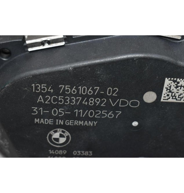 Πεταλούδα Γκαζιού Bmw 3 E87 E90 N43B20AA 2005-2010 A2C53374892 7561067-02