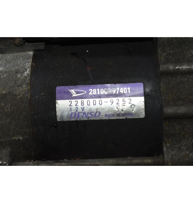 Μίζα Daihatsu Terios K3/3SZ 2006-2011 DENSO 28100-97401 228000-9252