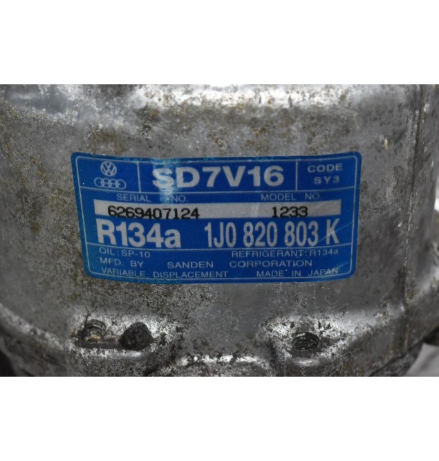 Κομπρεσέρ Aircondition Volkswagen Group 1998-2005 1J0820803K 1233