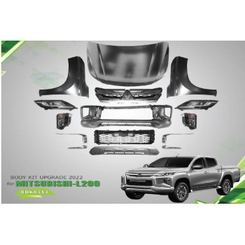 Σετ Bodykit Mitsubishi L200 2018 -> 2022 (Μετατροπη απο το παλαιοτερο σε νεοτερο μοντελο)