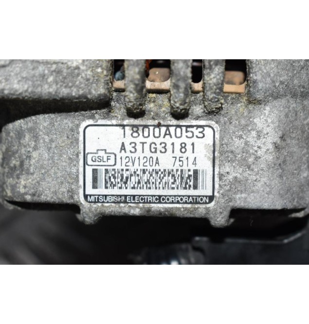 Δυναμό Mitsubishi Outlander 2.4 4B12 2007-2012 1800Α053 120A